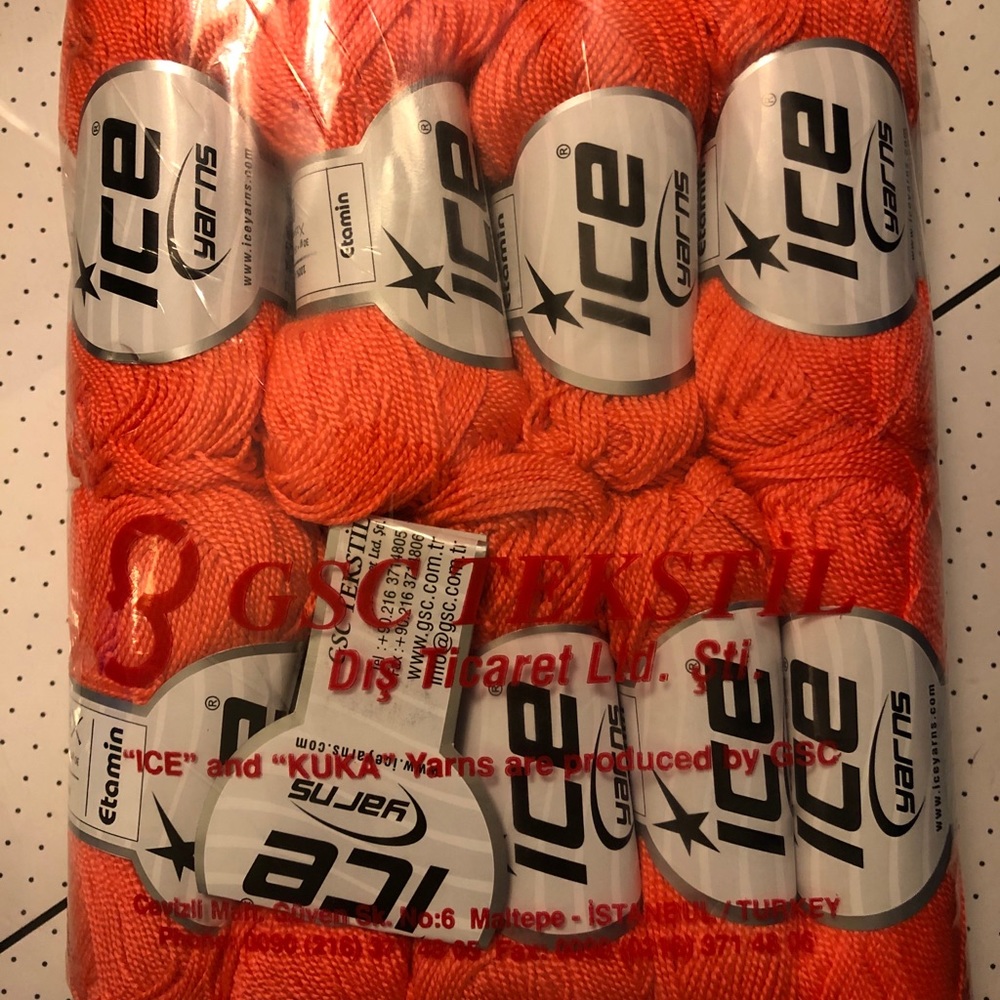 Orange Yarn